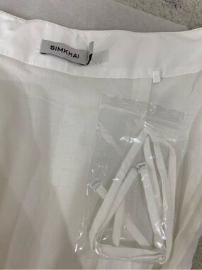 SIMKHAI White Midi Dress